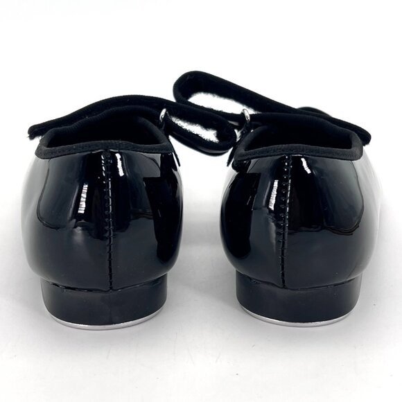 Dance Class Mary Jane Beginner Tap Shoes Childs Size 2.5 Black Patent Size New - Picture 9 of 13